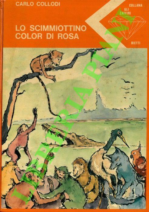 Lo scimmiottino color di rosa e altri racconti - Carlo Collodi - copertina