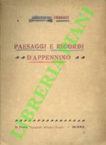 Paesaggi e ricordi d'Appennino