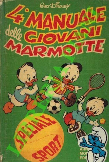 4° Manuale delle Giovani Marmotte - Walt Disney - copertina