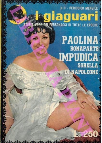 Paolina Bonaparte impudica sorella di Napoleone - Livia Romano - copertina