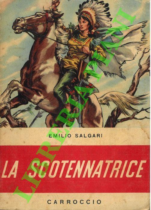 La scotennatrice - Emilio Salgari - copertina