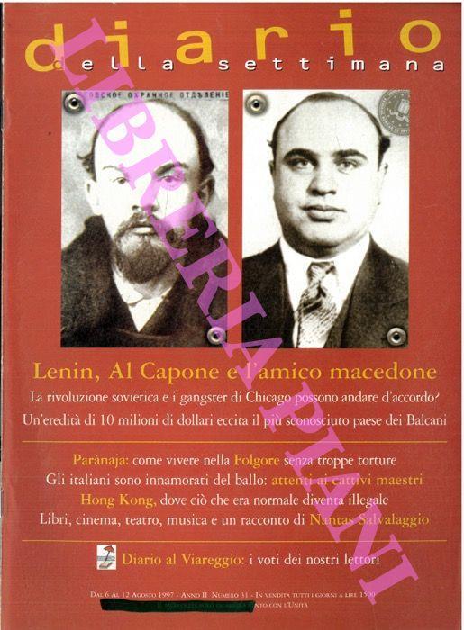 Diario della settimana. 1997 - copertina