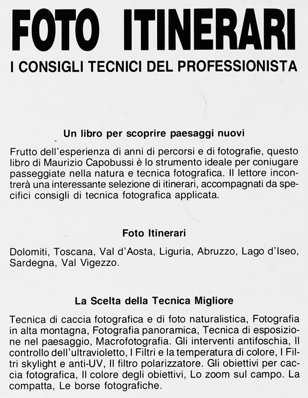 Foto Itinerari. Collana Manuali di Fotografia