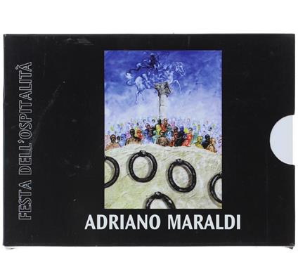 Adriano Maraldi. Olio su Carta 1980-2000 - Una Collezione - Dino Villani - copertina