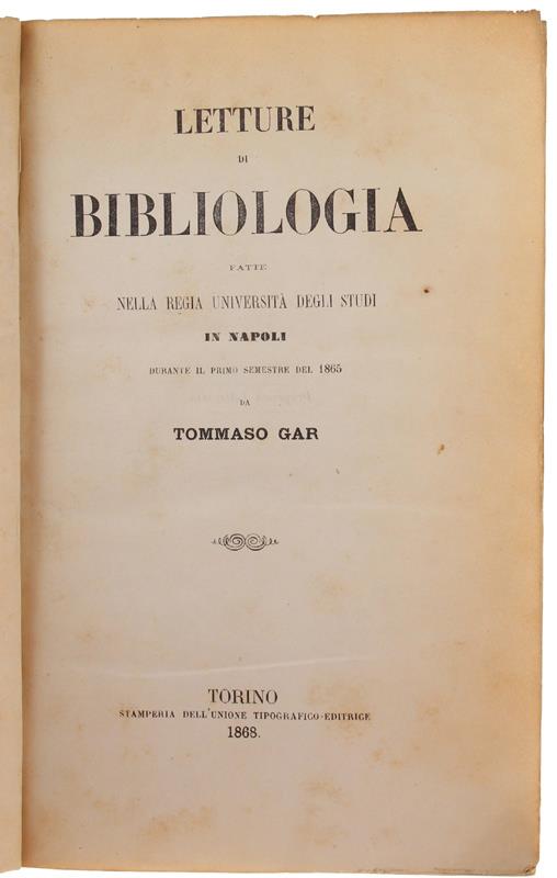 Bergoglio Libri d'Epoca Snc