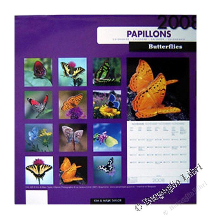 Papillons - Butterflies. Calendrier 2008