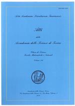 Atti Della Accademia Delle Scienze di Torino. Classe di Scienze Fisiche, Matematiche e Naturali. Volume 136