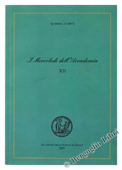 I Quaderni Dell'accademia - Xii - copertina