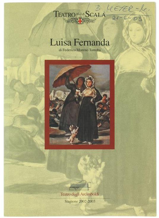 Luisa Fernanda - copertina