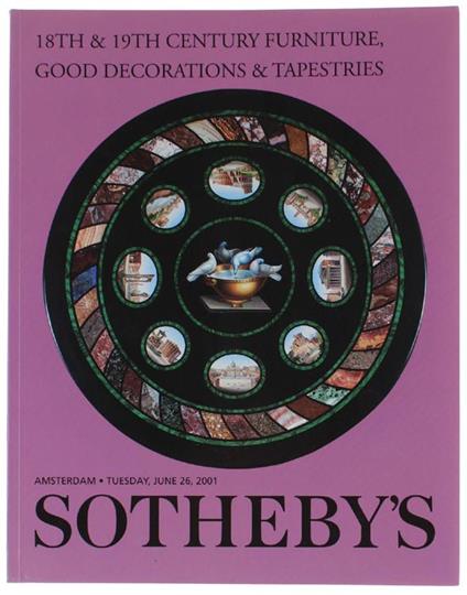 18th & 19th Century Furniture, Good Decorations & Tapestries. Amsterdam, Tuesday, June 26, 2001 - copertina