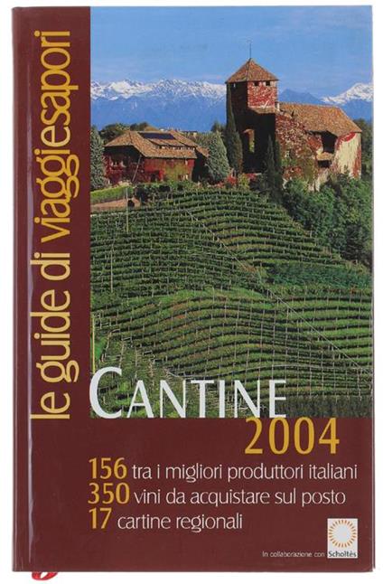 Cantine 2004. Le Guide di Viaggiesapori - copertina