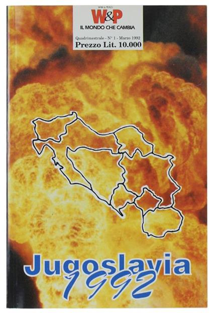 Jugoslavia 1992 - copertina