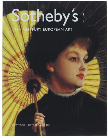 19th Century European Art. New York, Thursday October 29, 2002 - copertina