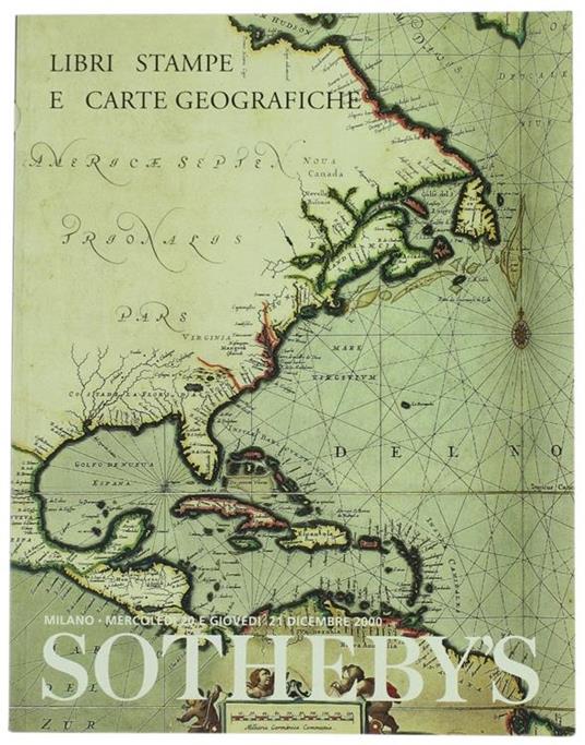Libri Stampe e Carte Geografiche. Milano - Mercoledi 20 e Giovedi 21 Dicembre 2000 - copertina