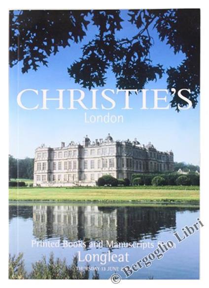 Printed Books And Manuscripts From Beriah Botfield's Library At Longleat - copertina