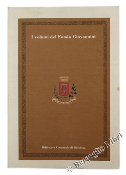 I Volumi Del Fondo Giovannini - copertina