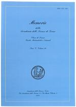 Memorie Della Accademia Delle Scienze di Torino. Classe di Scienze Fisiche, Matematiche e Naturali. Serie V, Volume 26