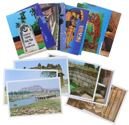 Hampi Monuments - Srirangapatna: 20 Colour Postcards - copertina