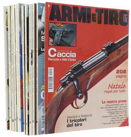 Armi e Tiro - Annata 2001 Completa - copertina