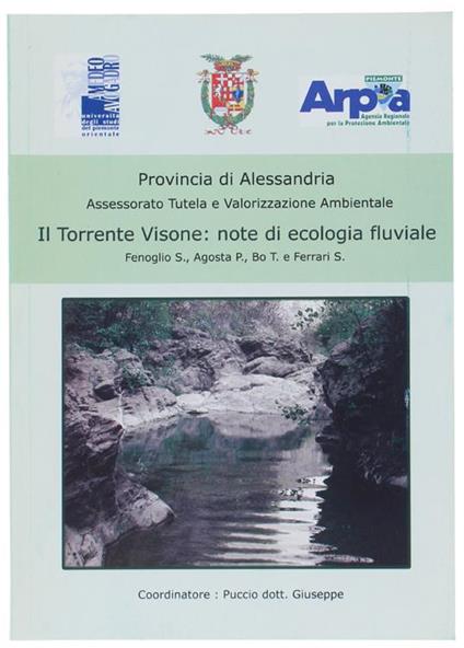 Il Torrente Visone: Note di Ecologia Fluviale - S. Fenoglio - copertina