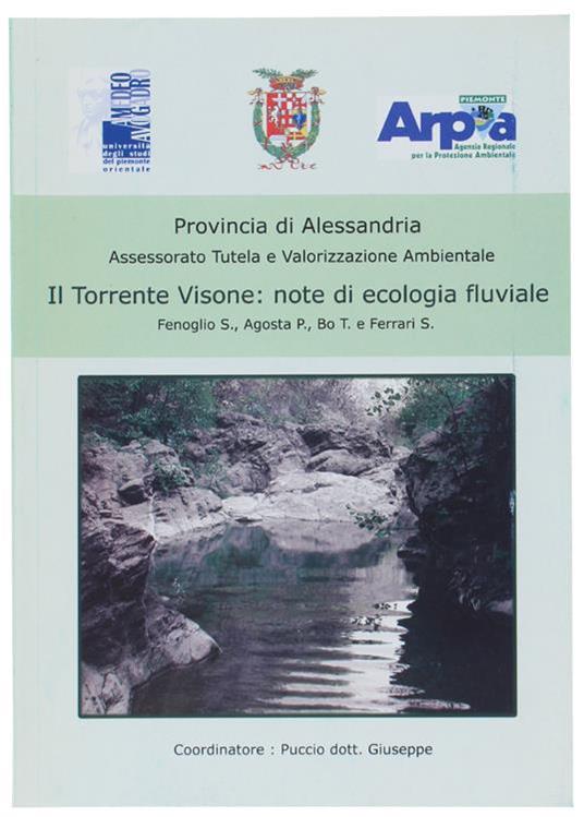 Il Torrente Visone: Note di Ecologia Fluviale - S. Fenoglio - copertina