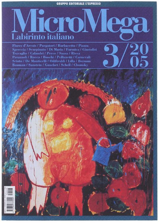 Micromega - 3/2005. Labirinto Italiano - Flores D'Arcais - copertina