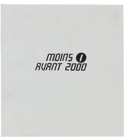 Moins 1 Avan 2000 - Laurent Lolmède - copertina