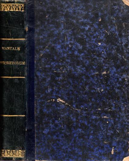 Manuale Ecclesiasticorum seu Sacrae rituum congregationis. Decreta selecta ex collectione authentica ad ecclesiasticorum utilitatem et opportunitatem - copertina