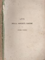 Atti della Società Ligure di Storia Patria