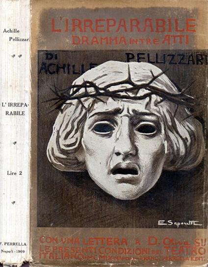 L' irreparabile. Dramma in tre atti - copertina