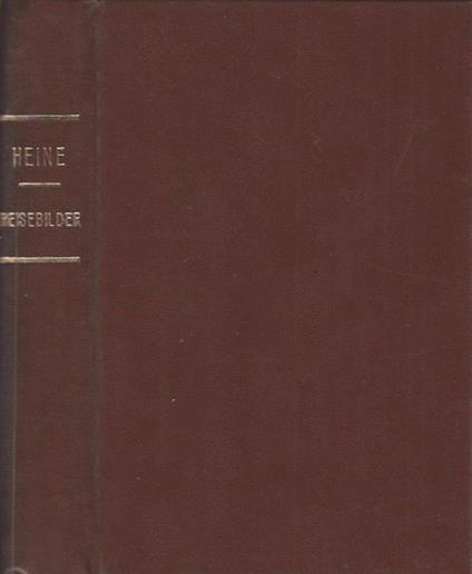 Reisebilder. Tableaux de voyages - copertina