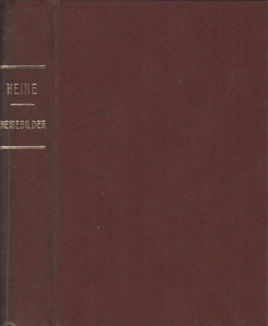 Reisebilder. Tableaux de voyages - copertina