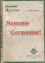 Memento germaniae!