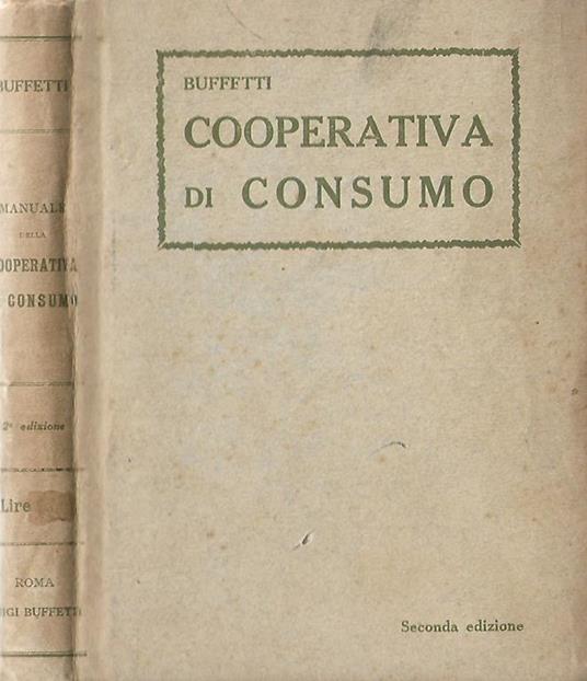 Manuale della cooperativa di consumo - copertina