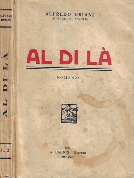 Al di là - copertina