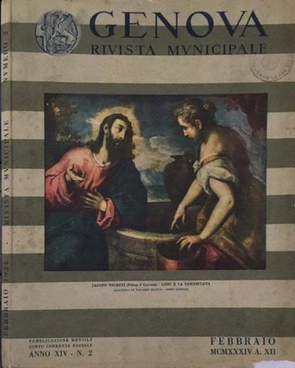 Genova Rivista Municipale. Anno XIV - N. 2 - copertina