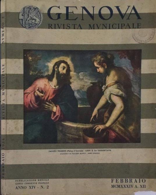 Genova Rivista Municipale. Anno XIV - N. 2 - copertina