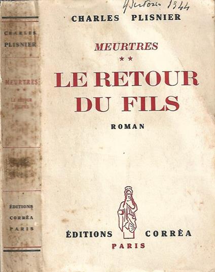 Le retour du fils - copertina