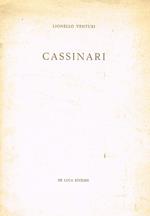 Cassinari. Estratto da Commentari n.4-1955