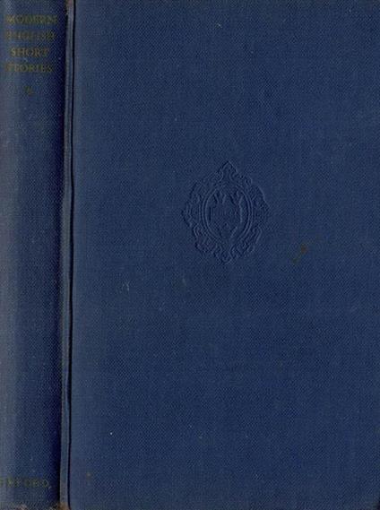 Modern english short stories - copertina