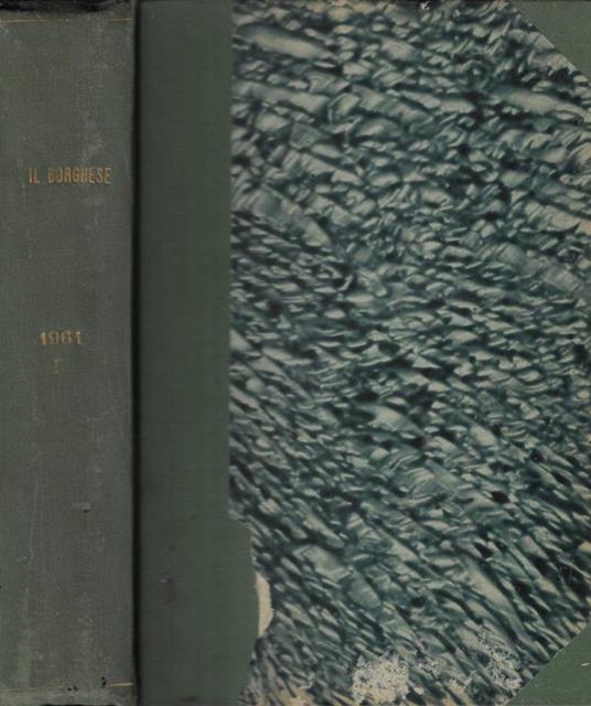Il Borghese dal n. 1 al n. 13 Anno 1961 - copertina