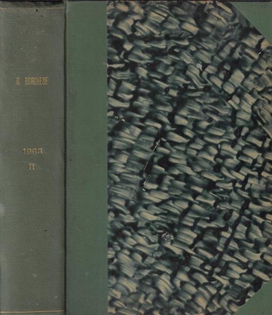 Il Borghese dal n. 14 al n. al n. 26 Anno 1963 - copertina