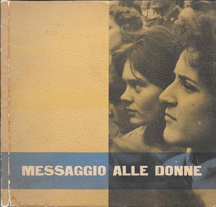 Messaggio alle donne - copertina