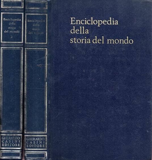 Enciclopedia della storia del mondo - copertina