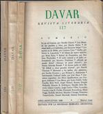 Davar N. 117, 118, 119 anno 1968. Revista Literaria