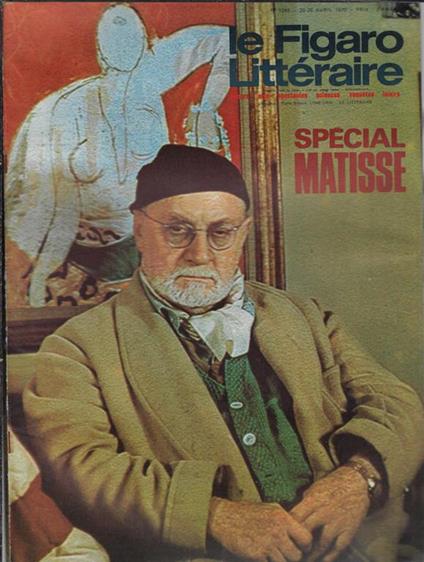 Le Figaro Litteraire anno 1970 N. 1248, 1250, 1251, 1254 - copertina