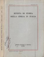 Rivista di storia della Chiesa in Italia Anno XXVI – N. 1