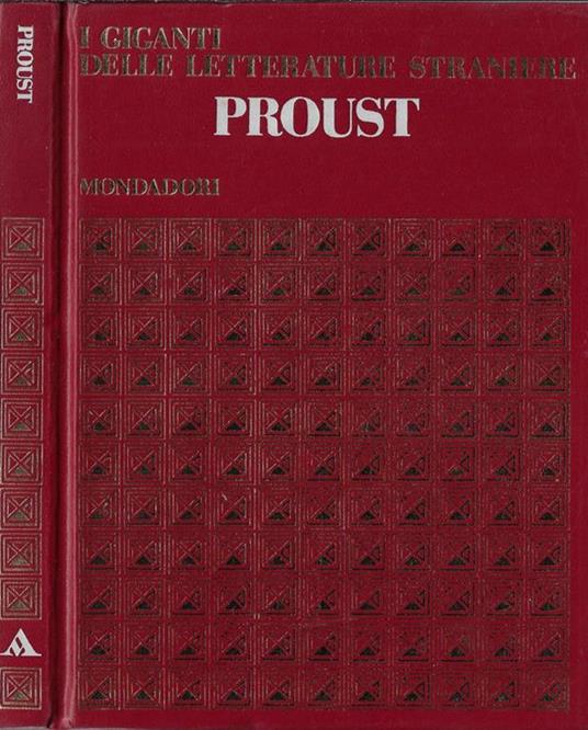 Marcel Proust - copertina