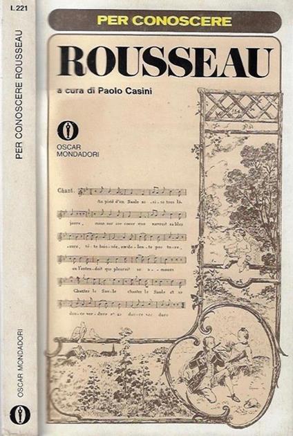 Per conoscere Rousseau - copertina