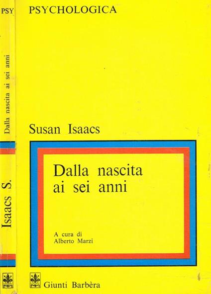 Dalla nascita ai sei anni - copertina